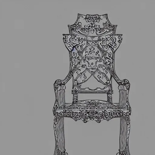 Prompt: a beautiful female in the form of a chair, concept illustration in intricate detail, 8 k