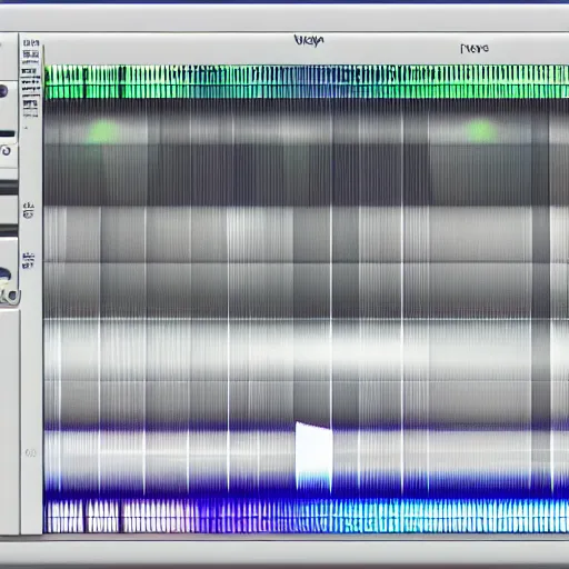 Prompt: milkdrop preset winamp music visualizer