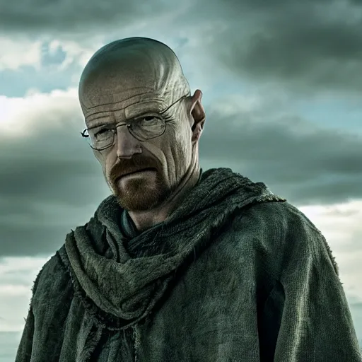 Image similar to Walter White in Vikings4K quality super realistic