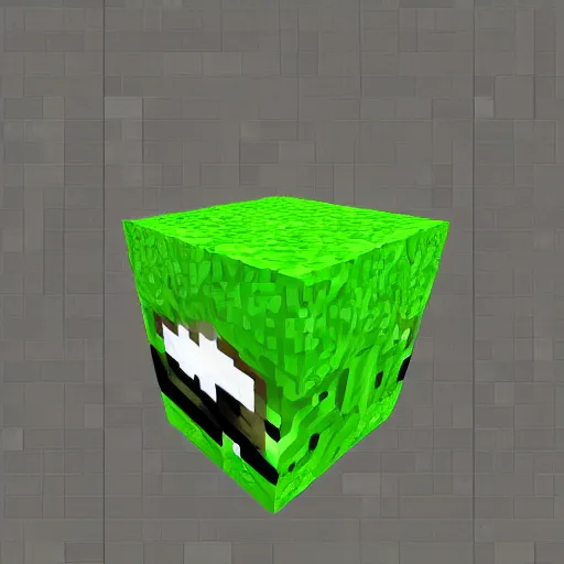 ArtStation - MINECRAFT CREEPER - REALISTIC