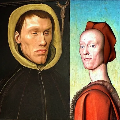 Image similar to A 15th century medieval renaissance oil painting of Jerma985, portrait of Jerma985, grainy, realistic, very realistic, hyperrealistic, highly detailed, very detailed, extremely detailed, very neat, very epic, very cool, detailed, trending on artstation