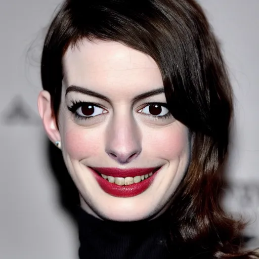 Image similar to anne hathaway as a vampire