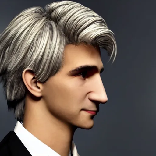 Image similar to handsome xqc