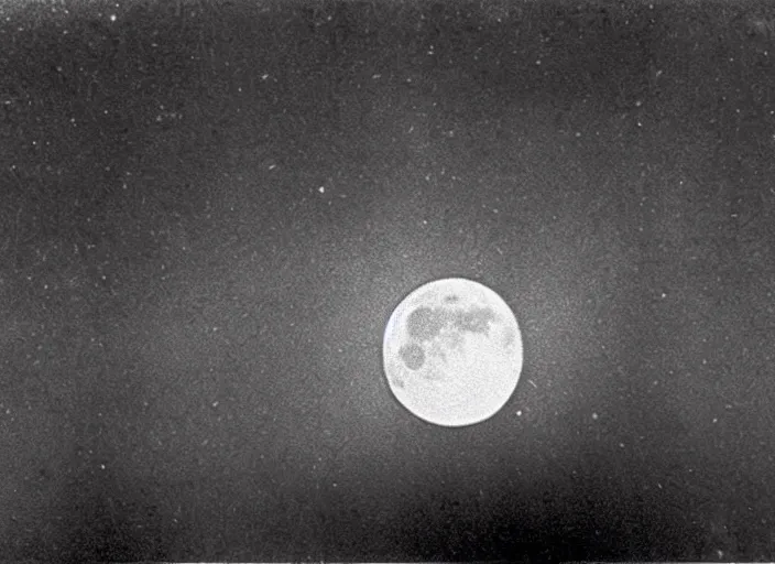 Image similar to vintage photo still of the moon!!!! exploding!!!! exploding moon moon explosion fragments on one side moon rupture moon exploding moon explosion over new york city in the 1 9 2 0 s, black and white, weathered, edge vignette, explosion in the sky, moon exploding