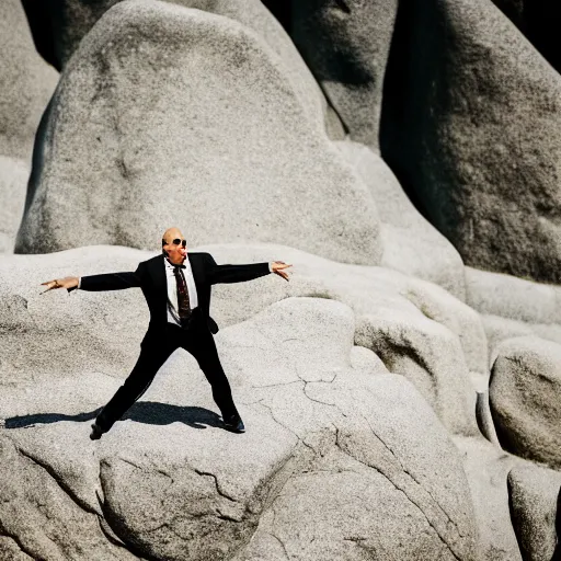 Image similar to the rock as eddie, character, canon eos r 3, f / 1. 4, iso 2 0 0, 1 / 1 6 0 s, 8 k, raw, unedited, symmetrical balance, in - frame