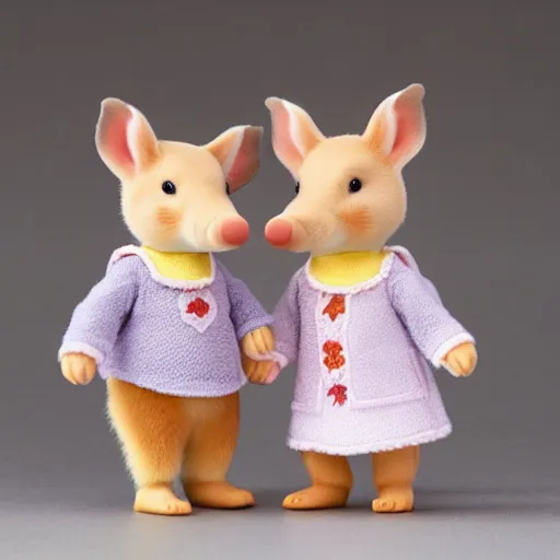 Image similar to Calico critters Aardvark family