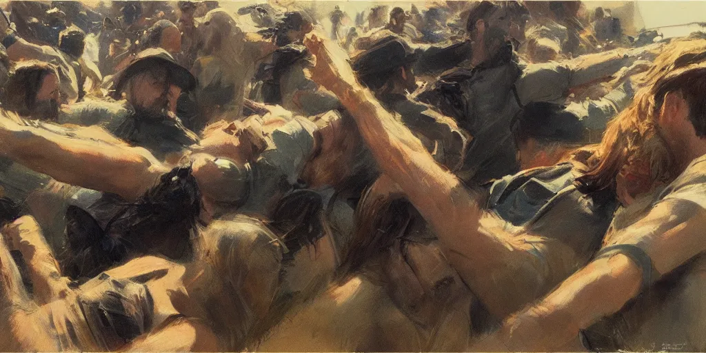 Prompt: Concept Art of cinematography of Terrence Malick film by Kevin Sinnott