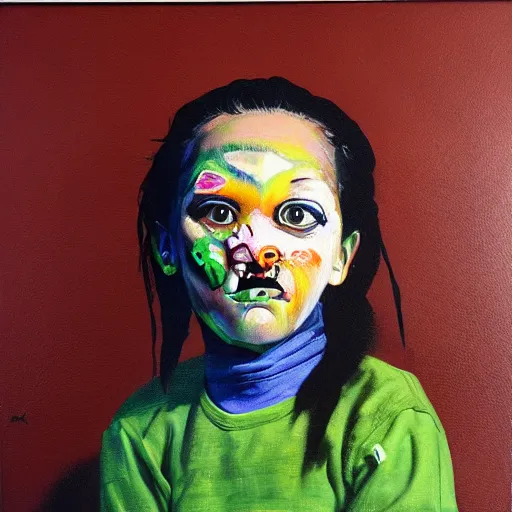 Image similar to the most offensive thing ever, contemporary painting