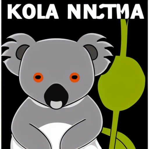 Image similar to koala ninja vector