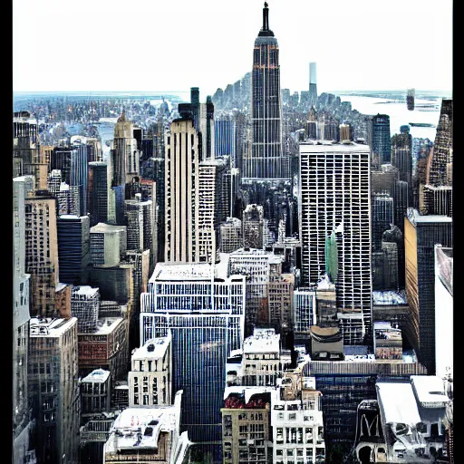 Image similar to new york city skyline by larich