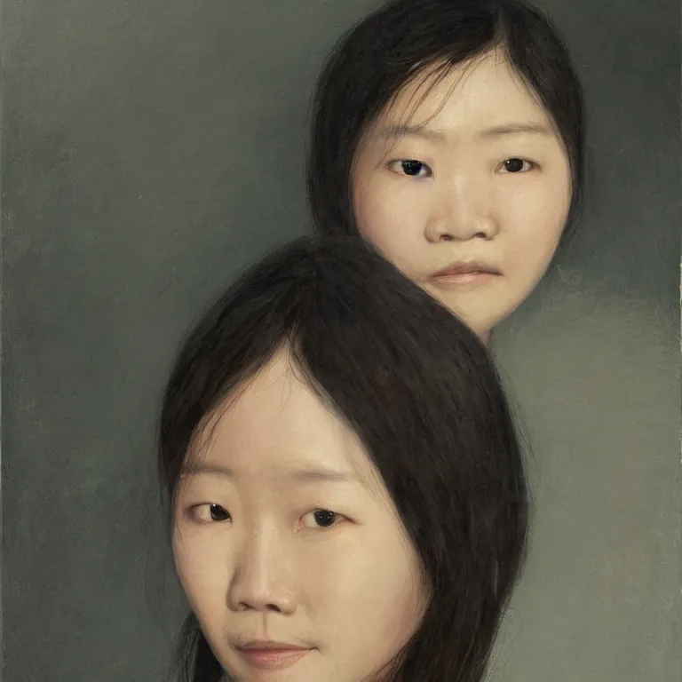 Image similar to portrait by chen man