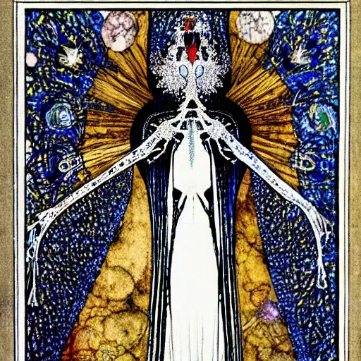 Image similar to coronavirus by harry clarke