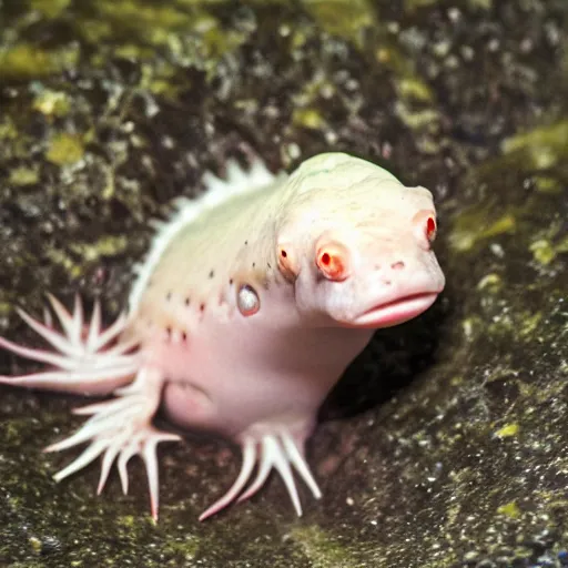 Image similar to axolotl