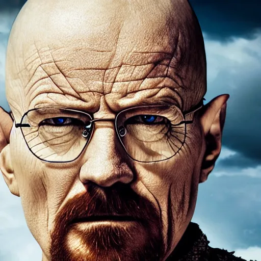 Image similar to Walter White in Vikings4K quality super realistic