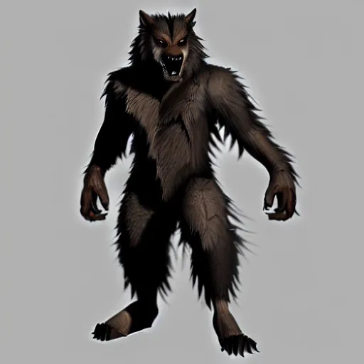 Image similar to cute handsome cuddly werewolf from van helsing unreal engine hyperreallistic render 8k character concept art masterpiece