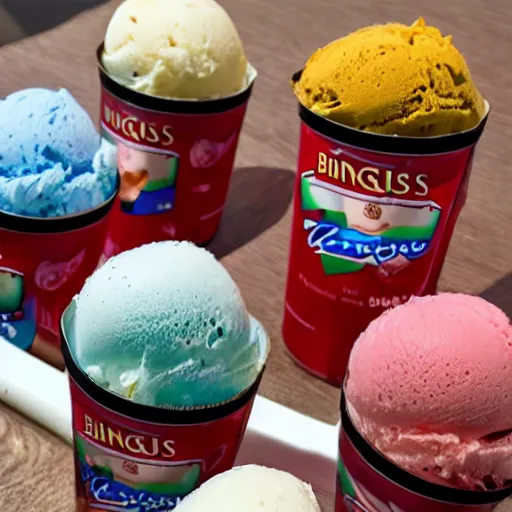 Image similar to bingus flavored ice-cream