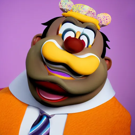 Image similar to mayor mccheese as a beautiful woman, photo realistic, 8 k,