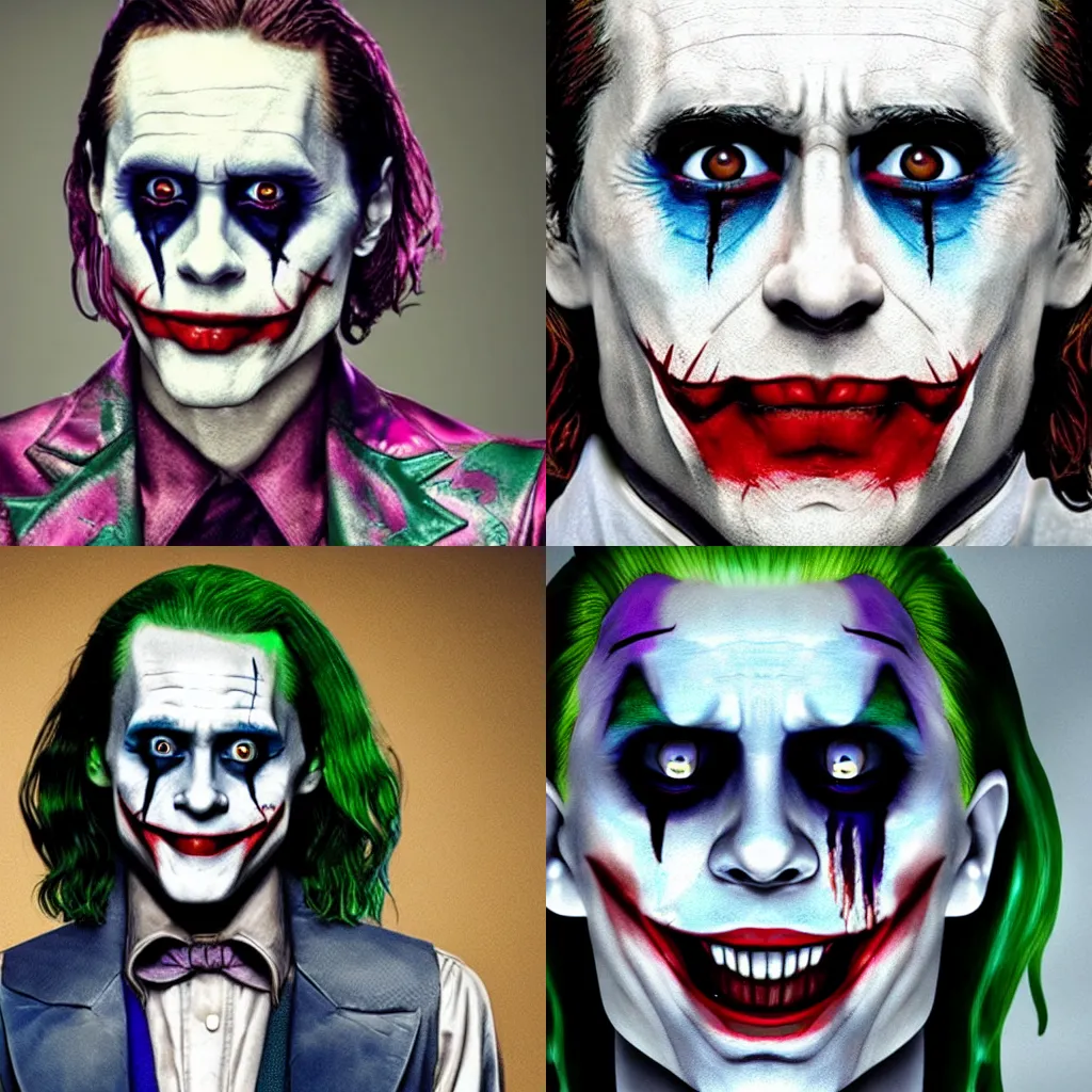 Prompt: jared leto as the joker