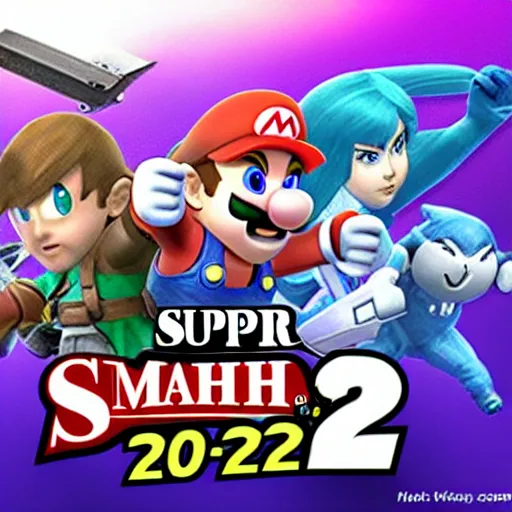 Prompt: super smash con 2 0 2 2