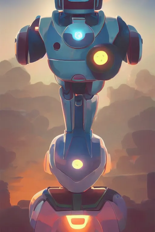 Image similar to metabots medabots medarotto medarot robot minimalist comics helmet mask neon cybereye, behance hd by jesper ejsing, by rhads, makoto shinkai and lois van baarle, ilya kuvshinov, rossdraws global illumination ray tracing hdr radiating a glowing aura