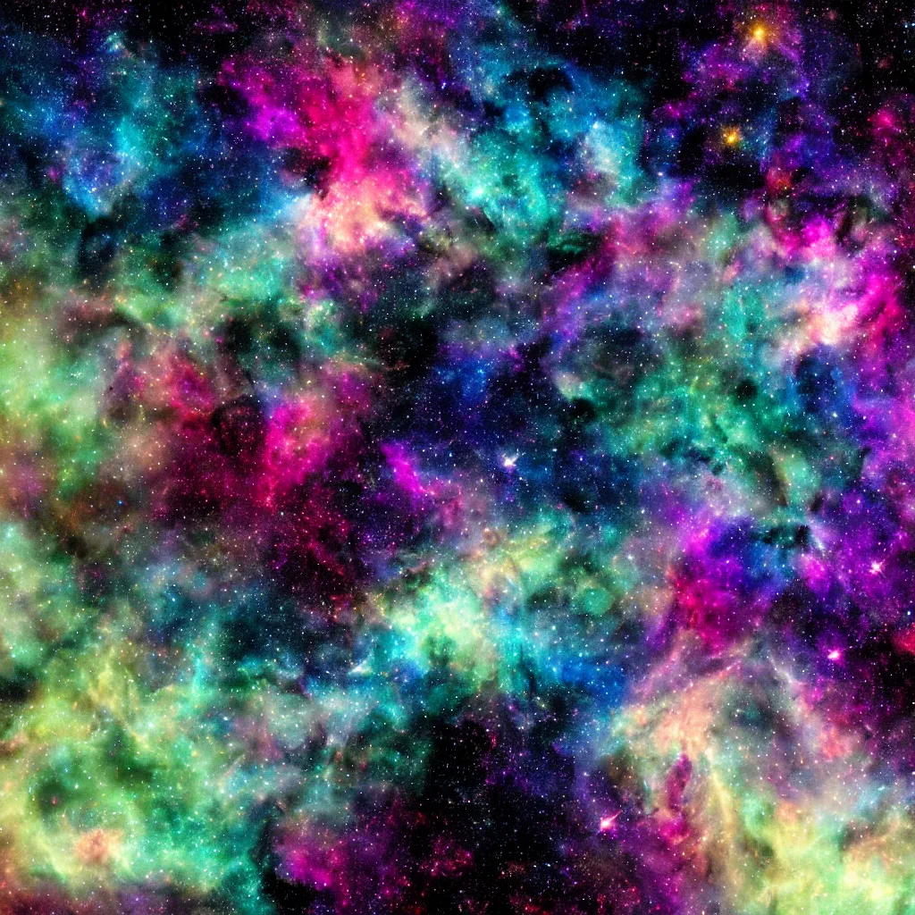 Prompt: prismatic nebula