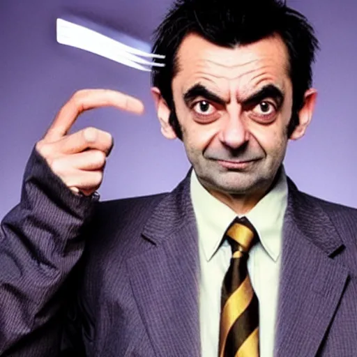 Image similar to Mr. Bean as Wolverine