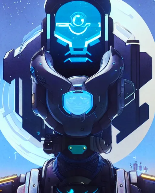 ArtStation - I photoshoped a Human face on Overwatch's Echo for a meme.  What a huge waste of time.