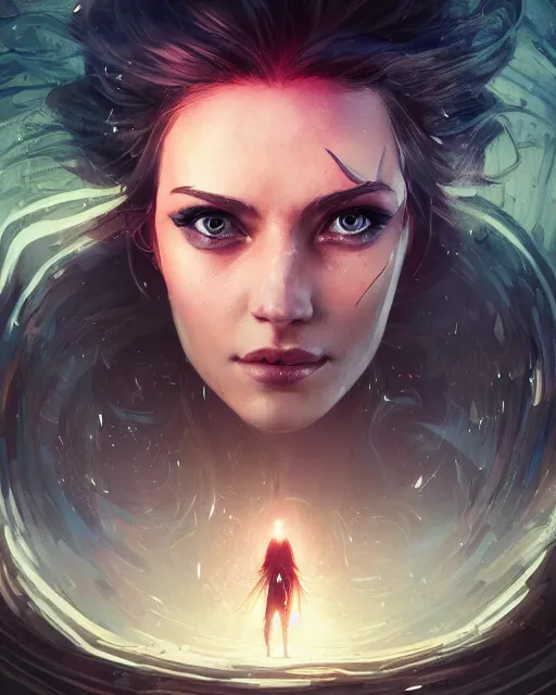 Prompt: illustration of a woman entranced bewitched mesmerized hypnotized, spirals in eyes, artgerm and wlop and greg rutkowski, digital art, highly detailed, dynamic lighting, cinematic composition, concept art, sharp focus, colorful, photorealistic, 8 k