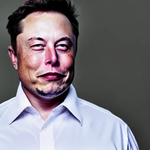 Prompt: professional photo of elon musk sobbing with wet tears on his cheeks, stunning, 4 k