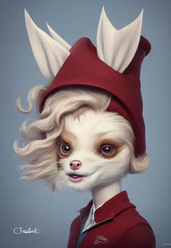 Image similar to cute anthropomorphic canadian maple by charlie bowater and anna dittmann and artgerm and clemens ascher, portrait, intricate, elegant, product shot, macro, symmetrical face, highly detailed, dramatic lighting, sharp focus, octane render, trending on artstation, artstationhd, artstationhq, unreal engine, 4 k, 8 k