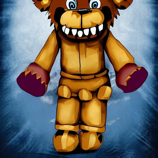 Image similar to Anime Freddy Fazbear Poster