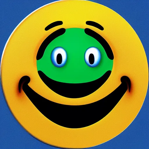 Image similar to an emoji of a yellow smiley face with the eyes becoming green circles with dollar signs, and the smiley face is sticking its tongue out with the tongue being green too and has a dollar sign too, apple emoji