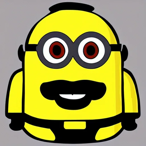 Prompt: walter white as a minion, trending on arstation