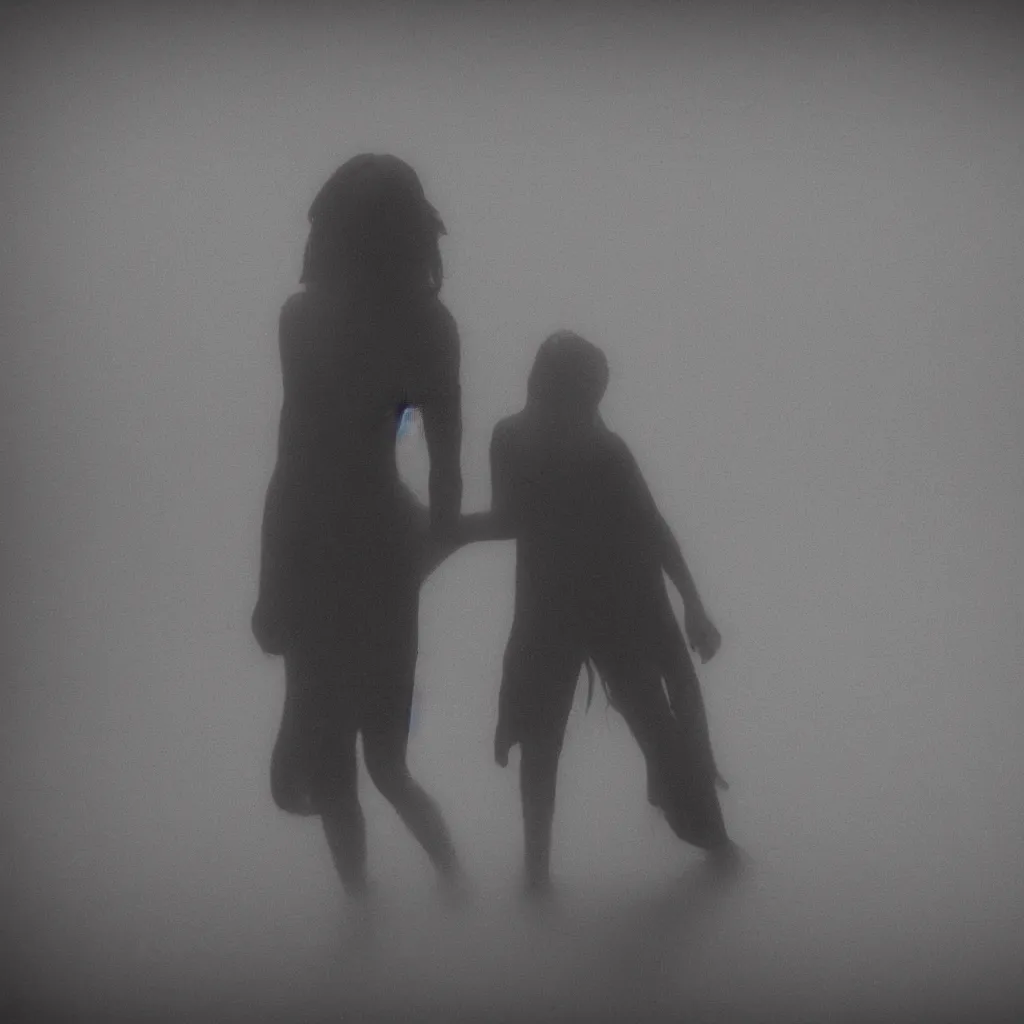 Image similar to my mother never loved me, my father hated me, my best friend tried to drown me. hazy memory, volumetric, dark black and white in the style of alvin schwartz, epic angles