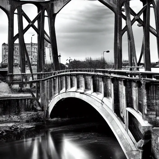 Image similar to a photograph of a beautiful bridge in glasgow, scotland