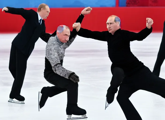 Image similar to putin on ice musical promotional shot