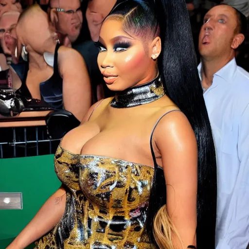 Prompt: Nicki Minaj jiggle,