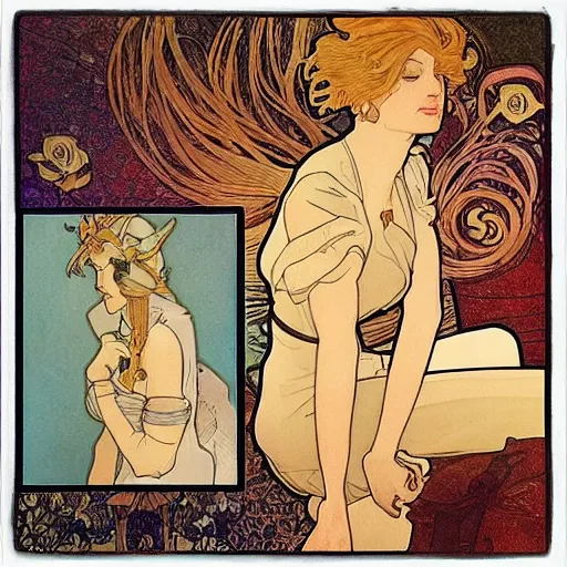 Image similar to instagram photo by mucha