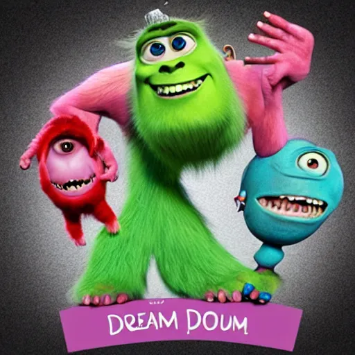 Image similar to dream about monsters inc