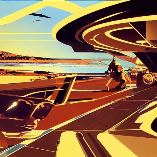 Prompt: digital art, Syd Mead