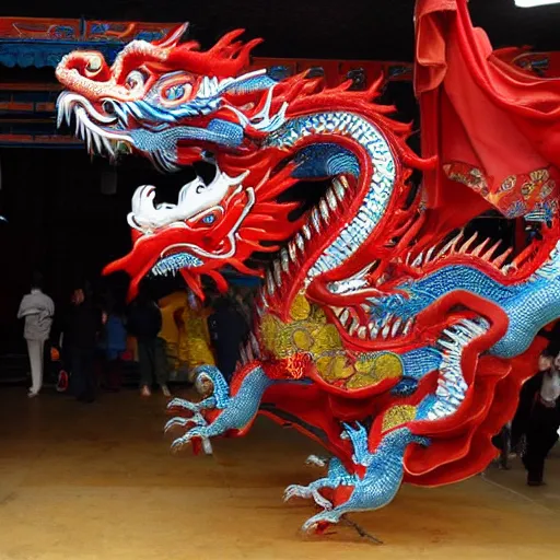 Image similar to chinese dragon, loong