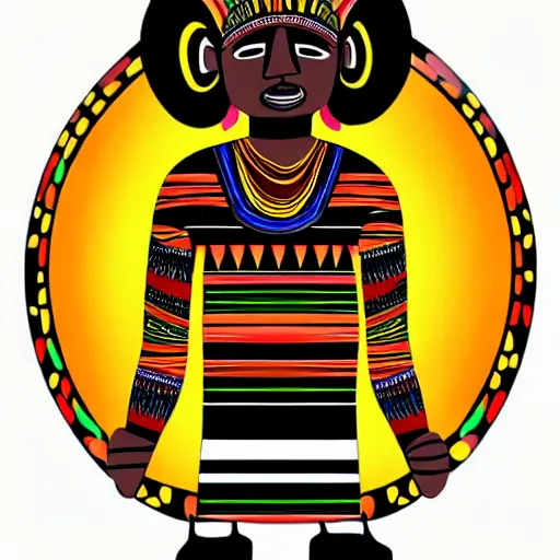 Image similar to african tribal chief vinyl art toy, detailed product photo,