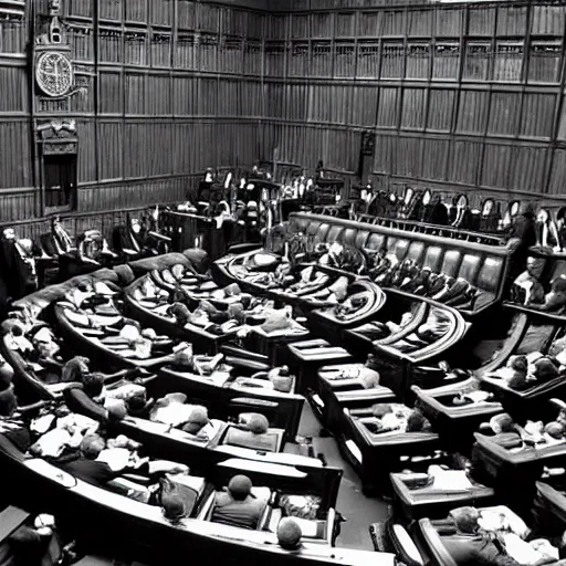 Image similar to argument in parliament violent photograph