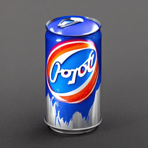 Prompt: Photorealistic can of pepsi. Hyperdetailed photorealism, 108 megapixels, amazing depth, glowing rich colors, powerful imagery, metallic finish, 3D finalrender, 3d shading, cinematic lighting, artstation concept art