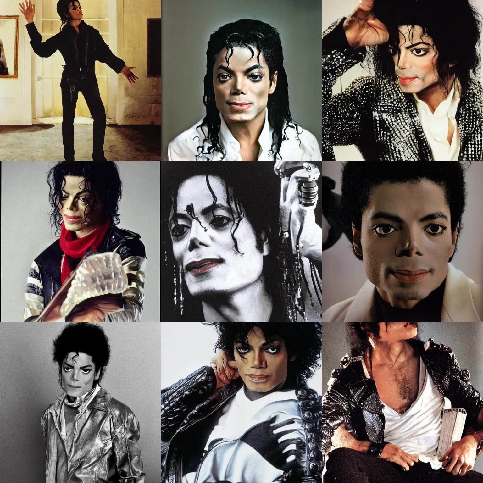 Prompt: Michael Jackson, high detail, photography by Annie Leibovitz