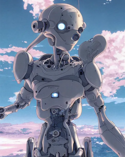 Image similar to character concept of a rat, cybernetic enhancements, art by makoto shinkai and alan bean, yukito kishiro