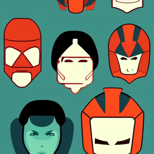 Prompt: face icon vector minimalist aliens 1 9 8 6 by artstation loftis cory fanart bechdel alison and davison craig