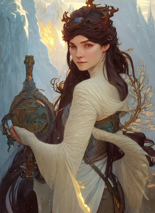 Image similar to kingdom of the frozen dragons, fantasy, medieval, highly detailed, digital painting, artstation, concept art, smooth, sharp focus, illustration, art by artgerm and greg rutkowski, reimagined by alphonse mucha