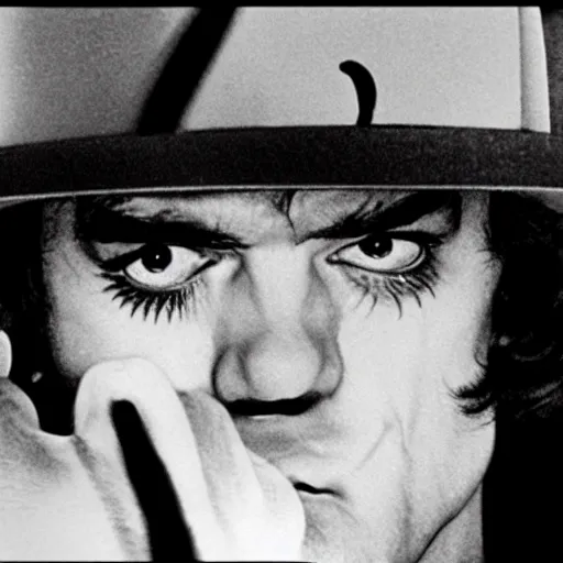 Image similar to a clockwork orange