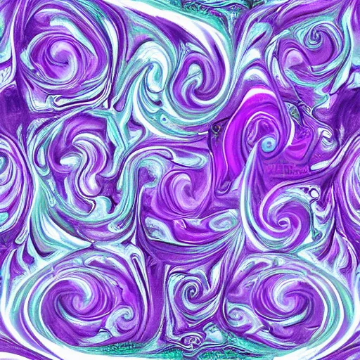 Image similar to thai fantasy glide digitalart swirl lavender silver potion